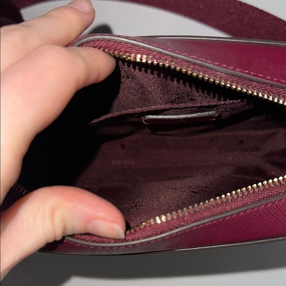 kate spade Burgundy Crossbody Bag with wallet - Picture 5 of 6